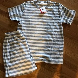 NWT Hanna Andersson adult short John pajamas